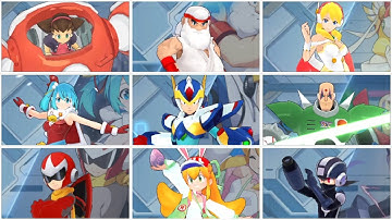 MEGA MAN X DiVE Offline ALL Characters + Secret And Skins