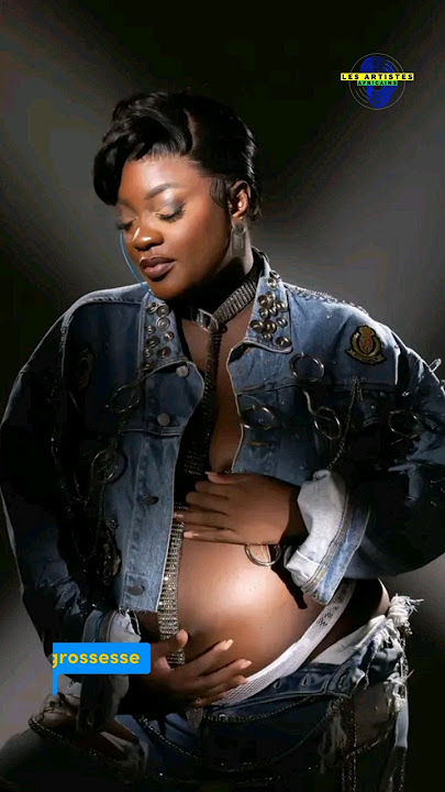 Shan'L enceinte de son premier enfant 👶#shanl #gabon