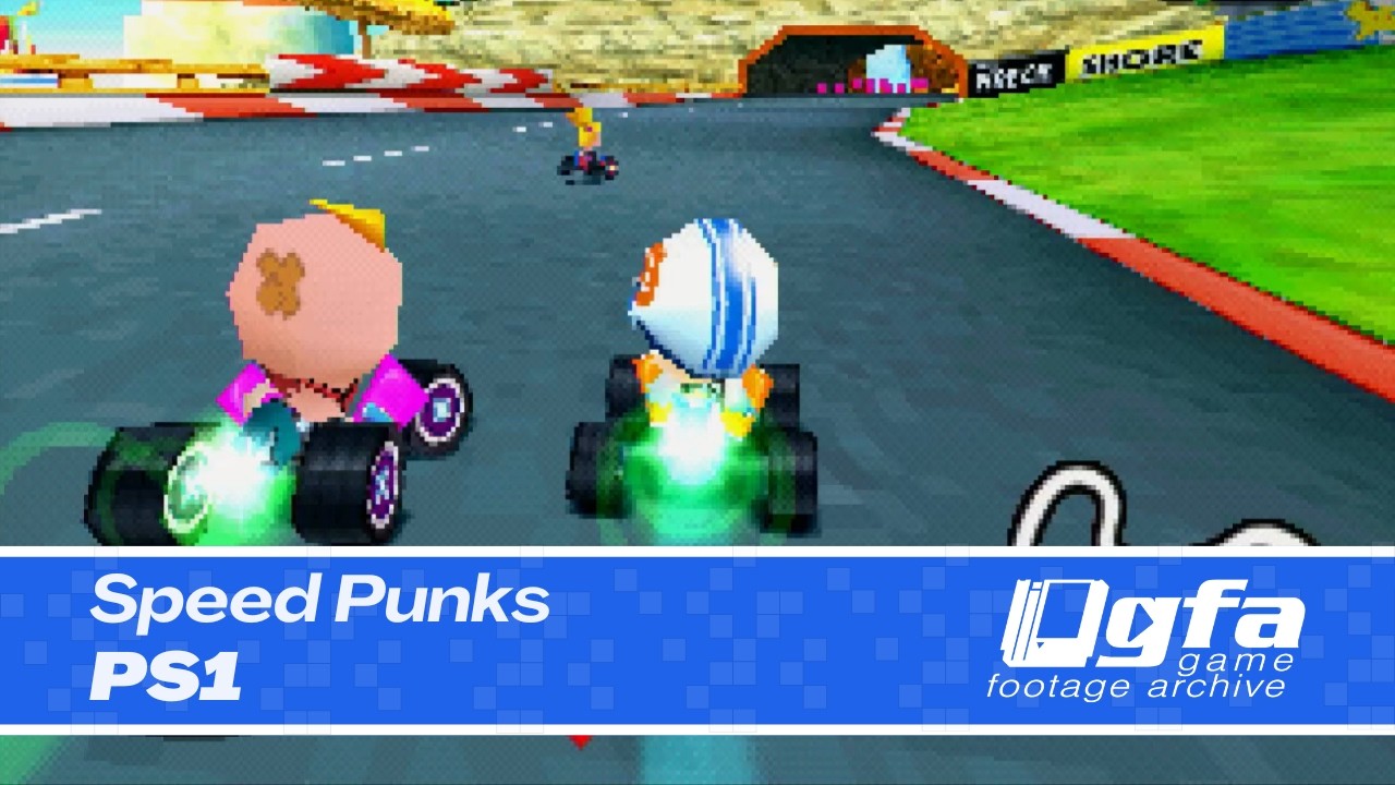 Speed Punks Gameplay (PS1) | No Commentary | Original Hardware Upscaled 1080p
