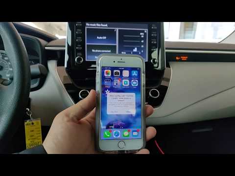 How to use Apple Carplay on 2020 Corolla