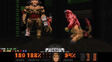 Doom 2 - Sunlust (Map 26: Kinetics) UV-Max (Map Author: Ribbiks)