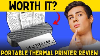 The BEST Portable Thermal Printer | HZTZ A4DY In-Depth Review | The NO-INK Printer You NEED!