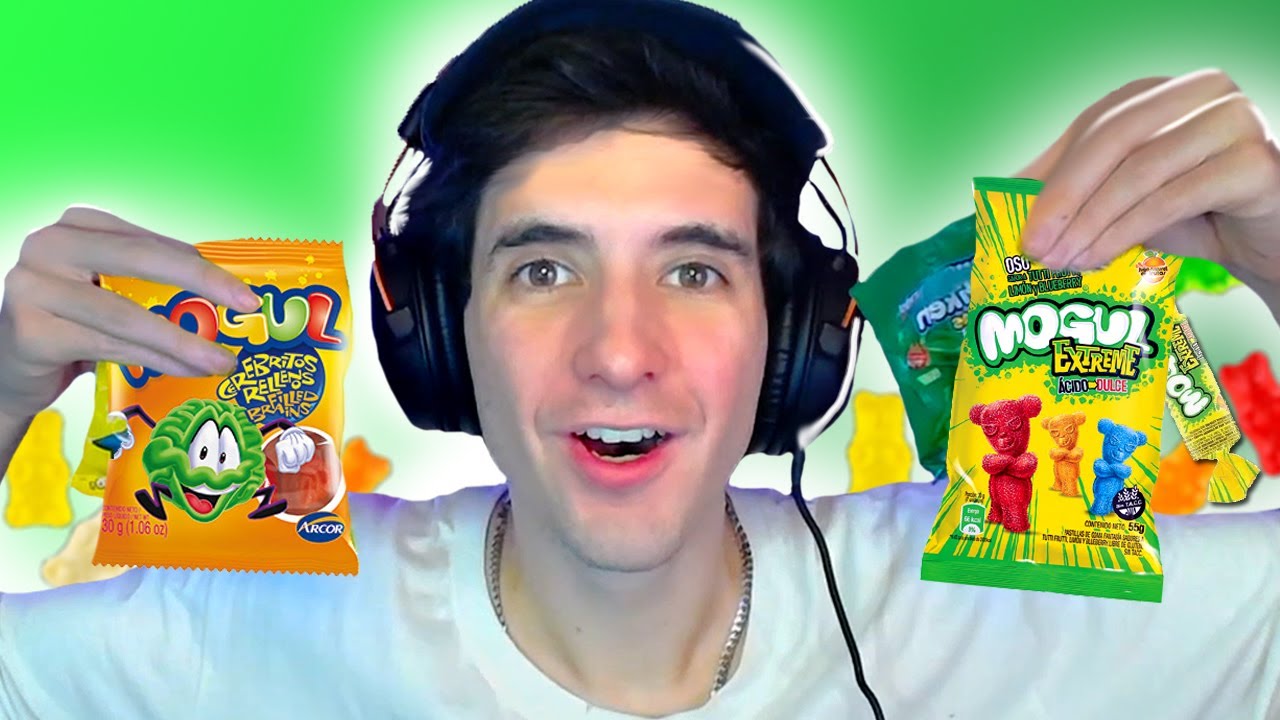 Probando GOMITAS que NUNCA PROBE