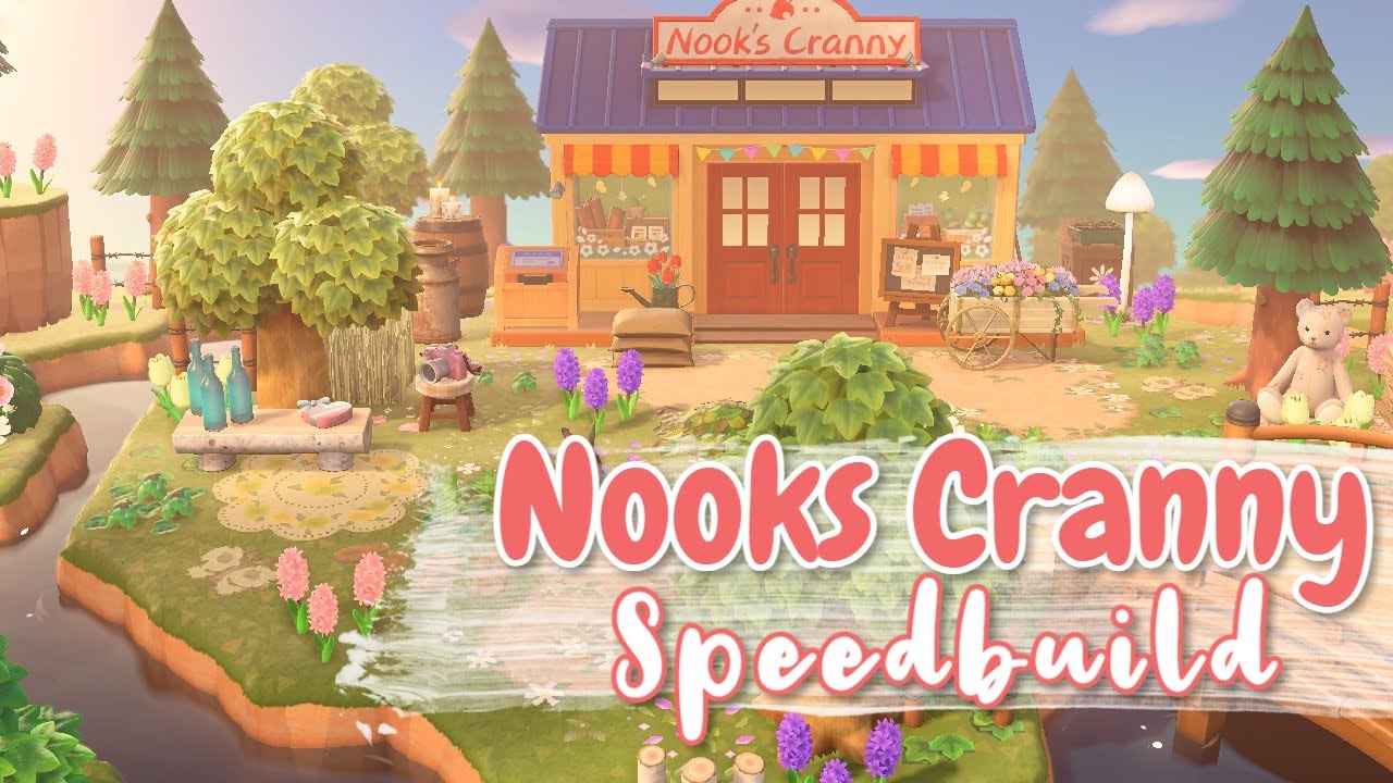 Nooks Cranny Speed Build | Design Ideas | ACNH | Animal Crossing New  Horizons - YouTube