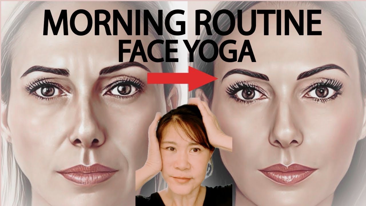 FACE LIFTING YOGA YOU MUST DO IN THE MORNINGS. - YouTube