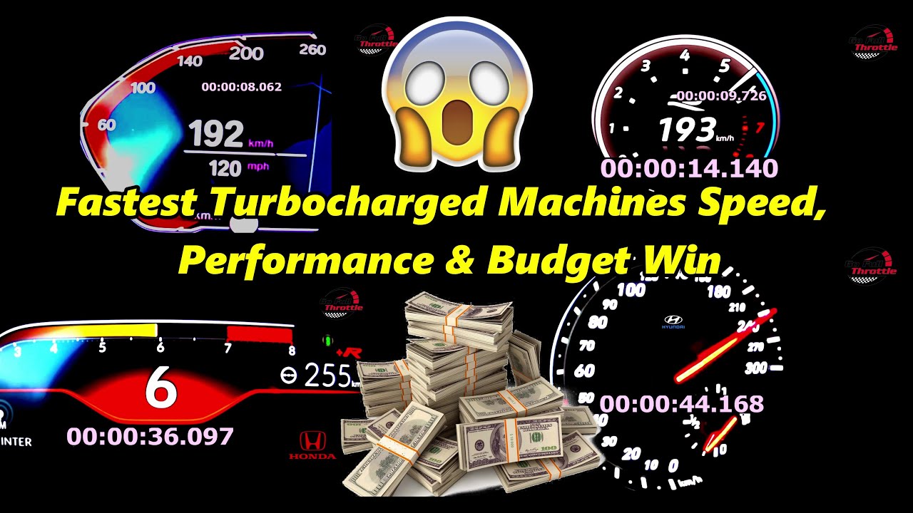 Fastest Turbocharged Machines Speed, Performance & Budget Wins - YouTube