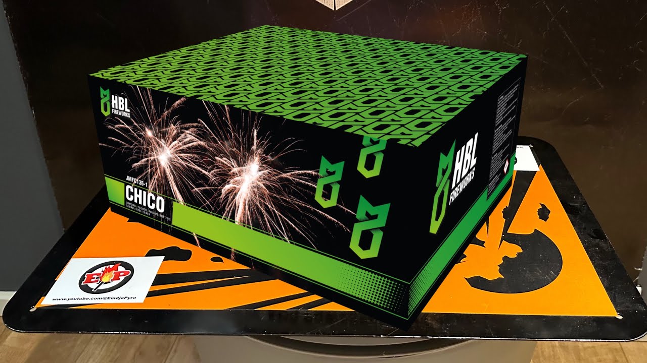 Chico : HBL FIreworks : 136 Shots : 25 & 30mm : 1792 Gram : Straatfilm : JMFC136-1