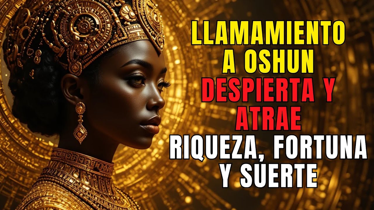 🔴Oración PODEROSA A OSHUN para CAMBIAR tu VIDA: Atrae ÉXITO y RIQUEZA ...
