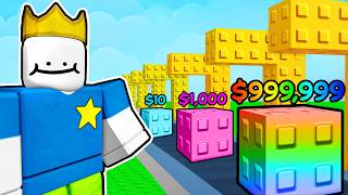 Using MAX LUCK to make BILLIONS in Roblox Dropper RNG...