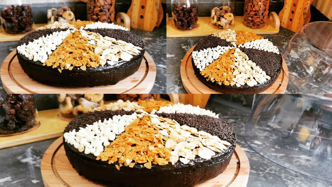 هدي هي الكيكة و إلا فلا بدون طراب كهربائي 😊 كيكة الشكلاط مسقية كتجي هشيشة سريعة و سهلة في التحضير