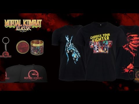 MORTAL KOMBAT | Official Klassic Merchandise Range!