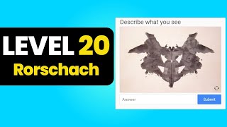 Level 20 (Rorschach) - I’m Not a Robot - Game by Neal.Fun - Solution Walkthrough Content