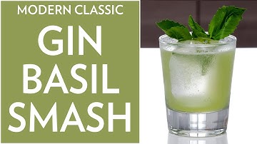 Modern Classic: Gin Basil Smash