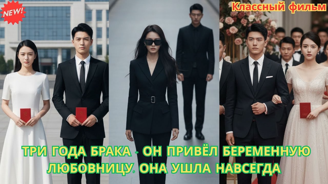 Три года брака — он привёл беременную любовницу, она ушла навсегда #дорама #романтика #судьба #месть