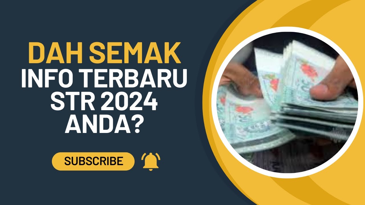 TERKINI! DAH SEMAK INFO TERBARU STR ANDA? - YouTube