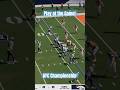 Denver Broncos vs. New England Patriots AFC Championship Play of the Game #highlights #nfl #ball