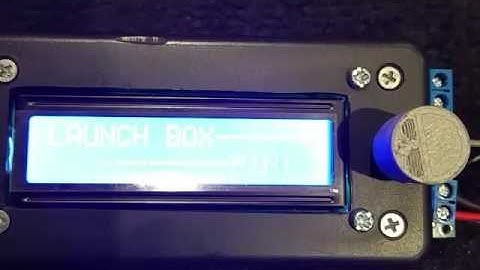 Mini amtel 328 based Drag Delay box.