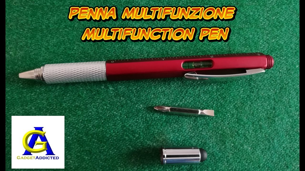 Penna multifunzione - Multifunction pen - YouTube