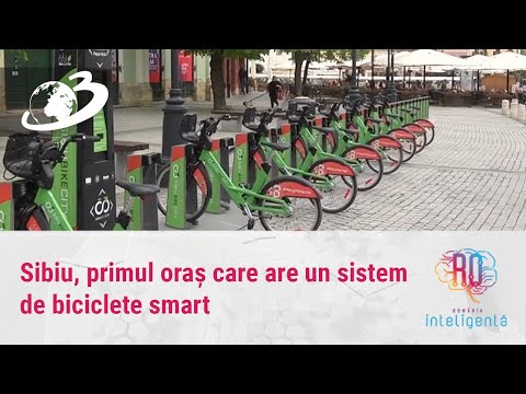 Sibiu, primul oraș care are un sistem de biciclete smart