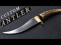 Custom antler knife- the Colqohouna- part 2