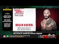 Roger Huerta Says Being The Underdog Does Not Bother Him, He Is In Bellator For The Belt