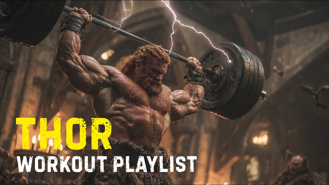 Thor3 Workouts THOR ⚡ Ultimate Viking Workout Music 2025 | Epic Gym Power & Motivation ...