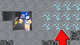 APENAS um NOOB NÃO ACHARIA ESSES DIAMANTES!! (MINECRAFT)