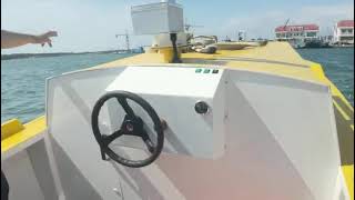 HV580 Autonomous USV at Sea | Unmanned Surface Vessel Navigation Test