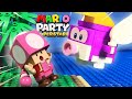Mario partys worst map  mario party superstars lego stop motion