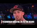 Dillon Thieneman’s thankful after going No. 25 to the Bears 🙌 | 2026 NFL Draft