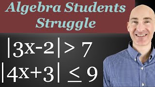 Solving Absolute Value Inequalities (And vs Or)