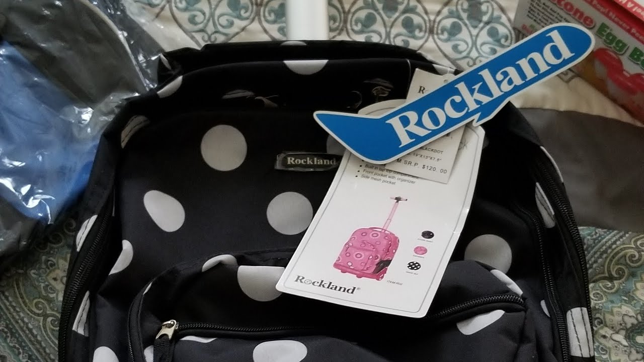 rockland rolling backpack