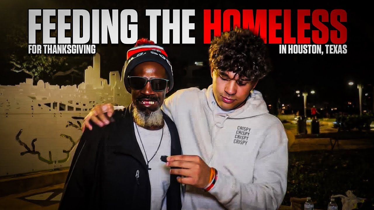Feeding The Homeless For Thanksgiving (emotional)