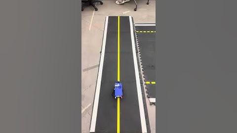 video of our Duckiebot driving in a straight line for a distance of 2 meters