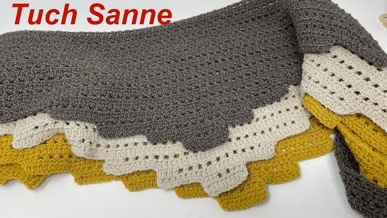 Tuch Sanne Häkeln - die Wahrhaftige