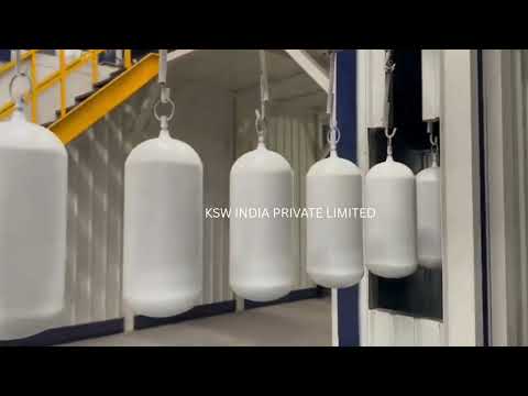 KSW India Private Limited (Liquid Painting Plant for CNG Cylinders) - video from KSW India