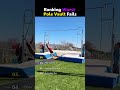 Ranking Worst Pole Vault Fails 😭 #shorts