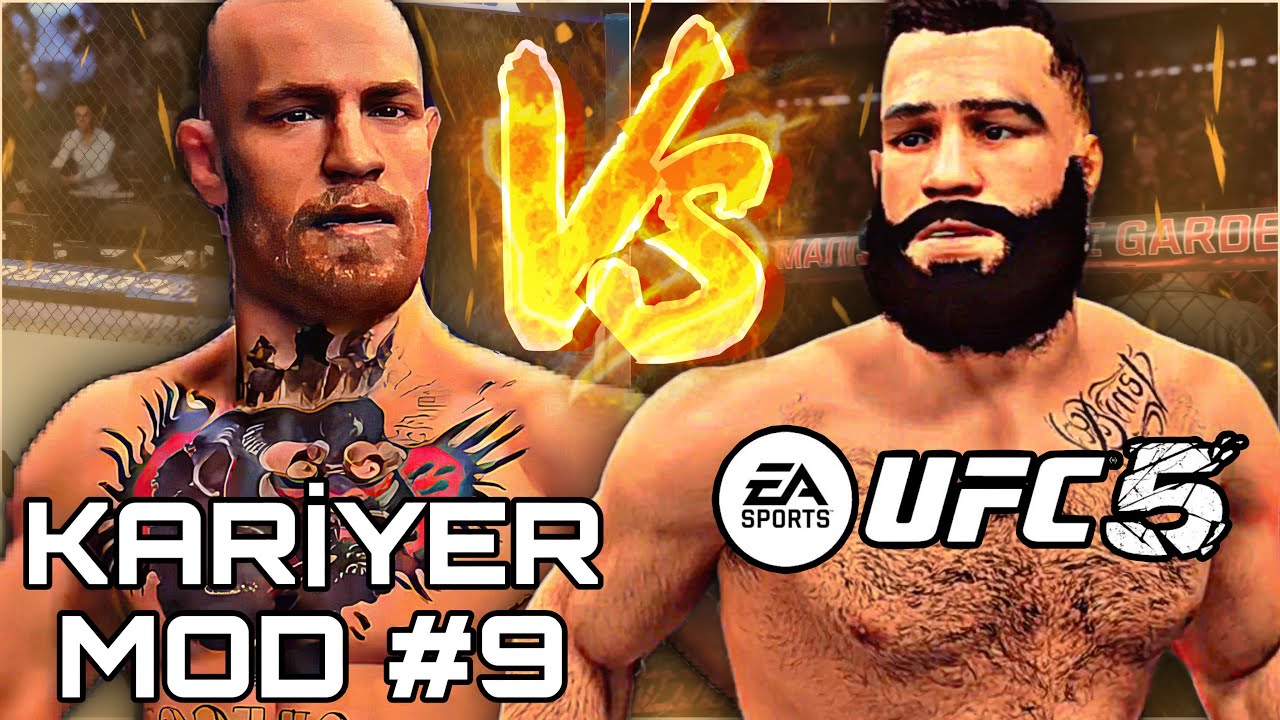 AYIBOĞAN VS MCGREGOR + 2.KEMER MAÇI | UFC 5 KARİYER MOD #9