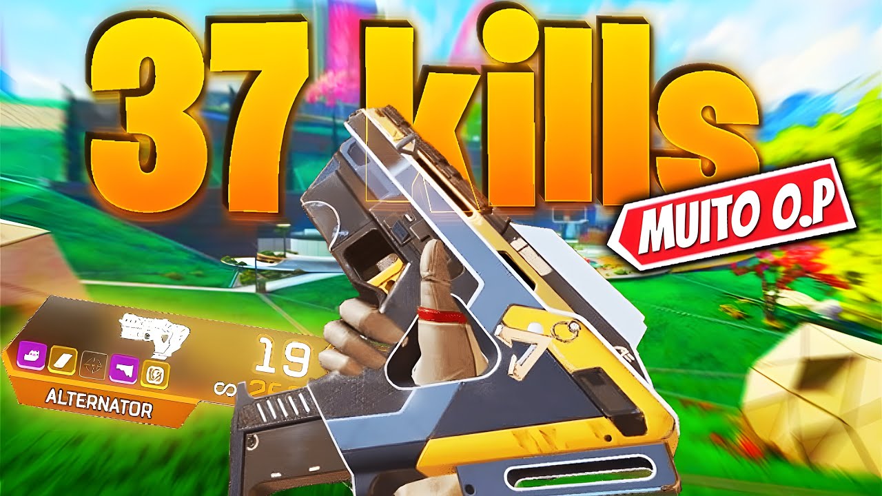 37 KILLS usando a NOVA ALTERNATOR - Apex Legends