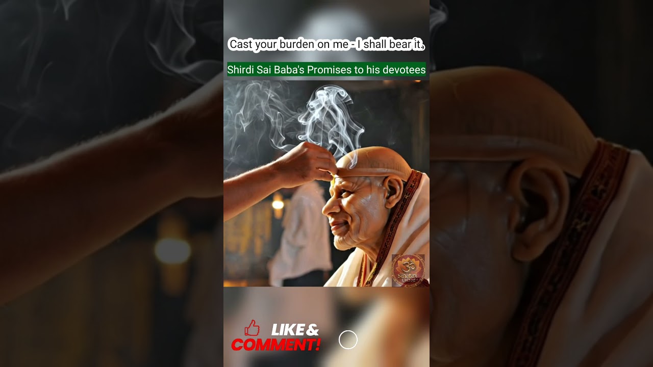 Shirdi Sai Baba’s 11 Promises | Divine Journey in 15 Visuals | Spiritual Reel for Devotees