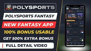 Polysports Fantasy App | 100% Bonus usable, Get 5X Deposit Bonus | Best Fantasy app | Fantasy Khabar screenshot 1