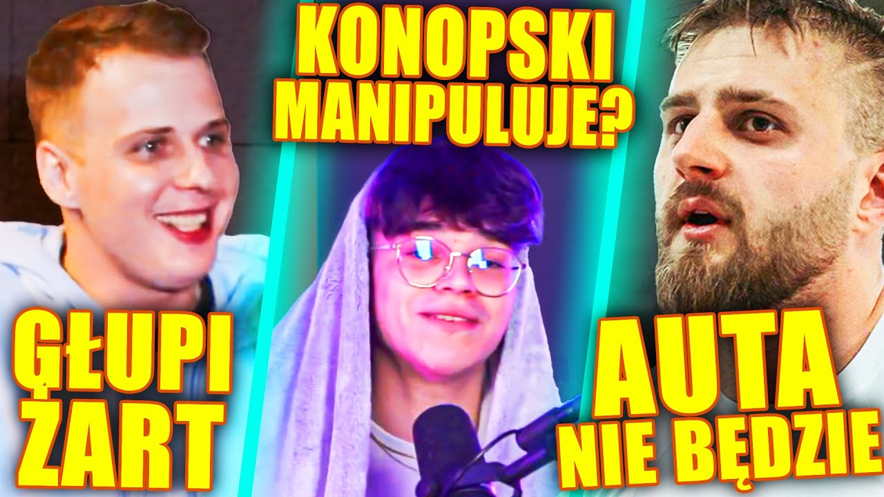 WARDĘGA MANIPULUJE WIDZAMI? ODPOWIEDŹ KONOPA (NITRO, FERRARI, BOXDEL, STAŚKO, DOMINIK BOS, LAKARNUM)