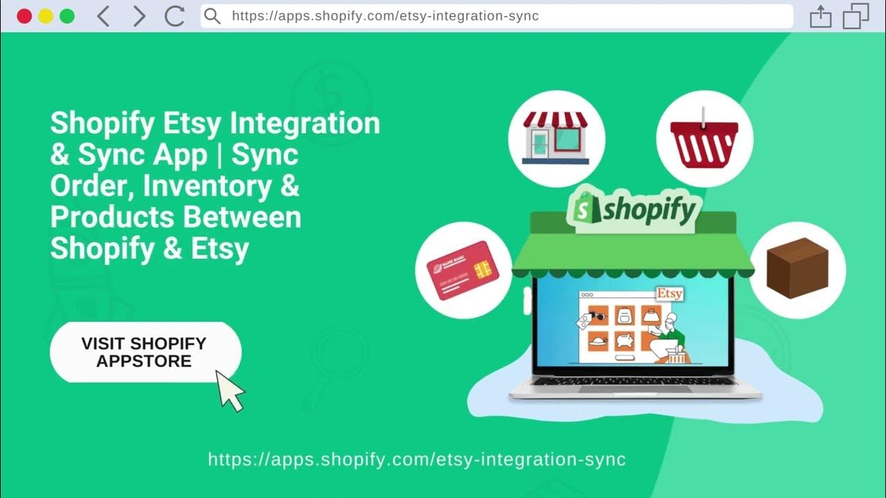 Shopify Etsy Integration App Sync orders, inventory, and products