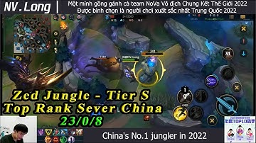 Zed Tốc chiến | Sức mạnh đáng sợ của 1 trog những vị tướng đi rừng mạnh nhất Meta hiện tại | NV Long