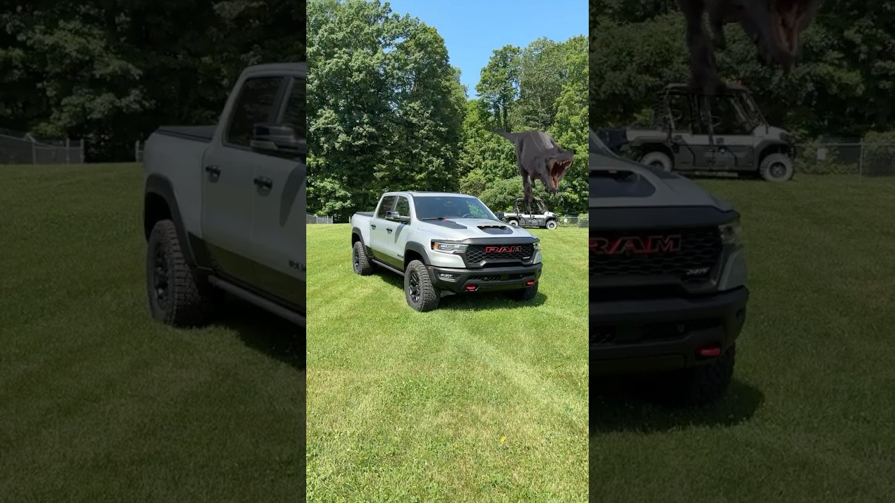 The apex predator of the truck world is back and it’s even hungrier for Ford’s Raptor! #RamTRXSRT