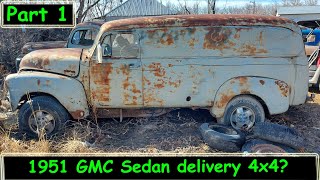 1951 GMC Panel Truck Project, do I keep it 4x4?  Part 1
