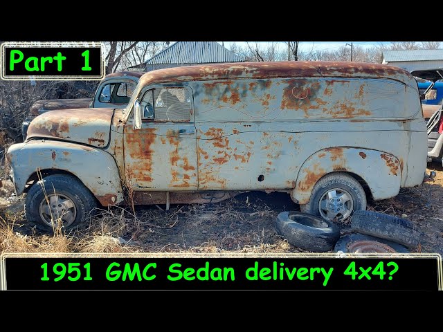 1951 GMC Panel Truck Project, do I keep it 4x4? - Part 1 - YouTube