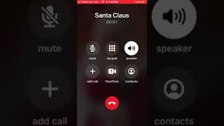 Leaking Santa claus phone and texting him and FaceTiming him and calling him screenshot 5