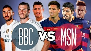 MSN vs BBC - The Best Trio Battle - Skills & Goals 2015/16 | HD