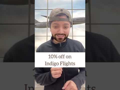 10 Discount on Indigo Flights